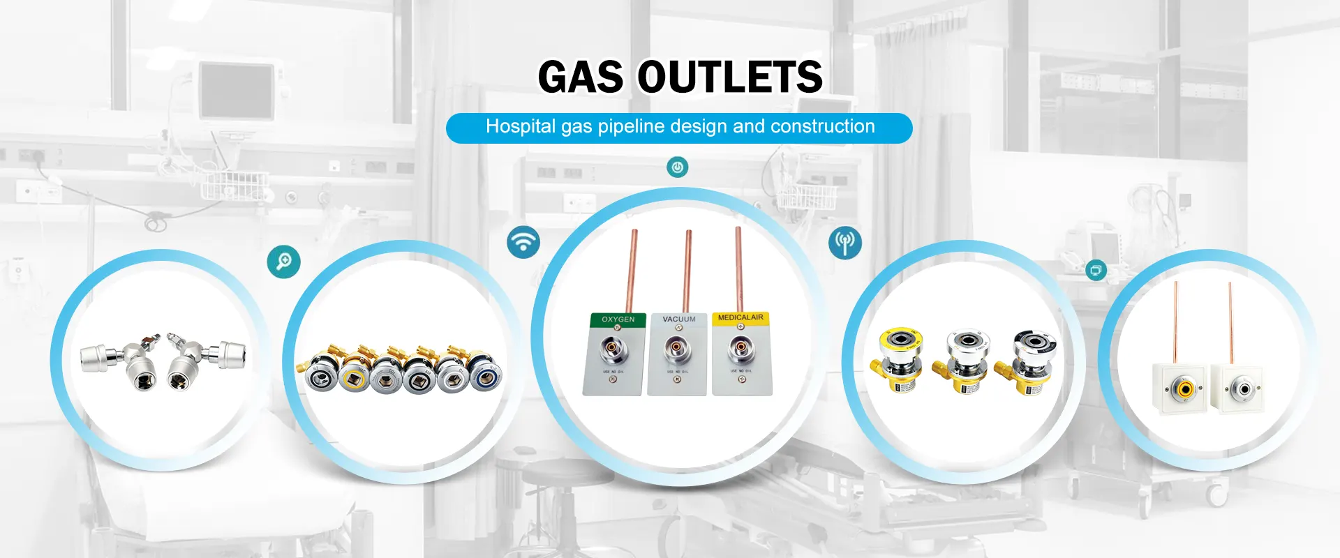 Kina American Standard Gas Outlets fremstiller