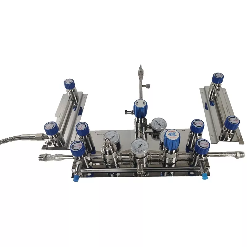 Laboratorieminiature manifold