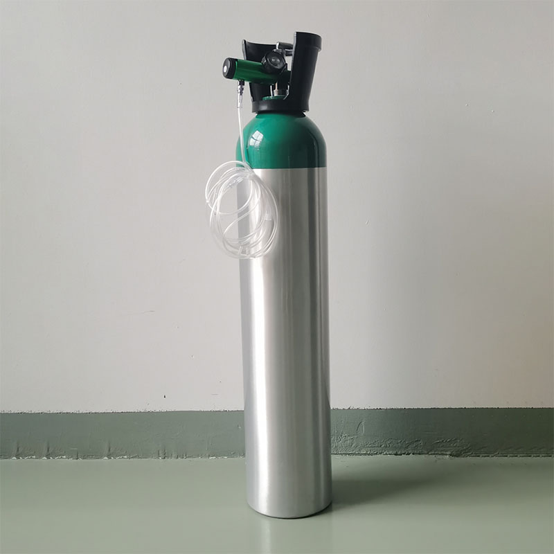 Medicinsk aluminiumslegering gascylinder